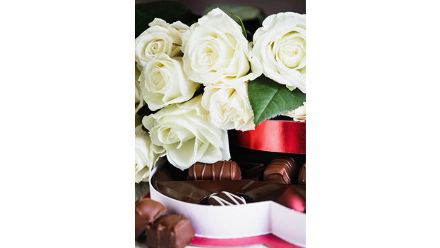 SHUTTERSTOCK flowers and chocolates