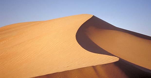 Oman sand dunes