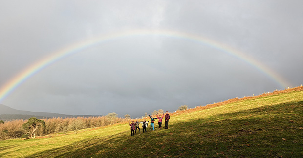Wales rainbow