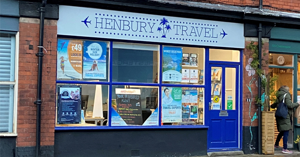 Henbury Travel in Macclesfield exterior