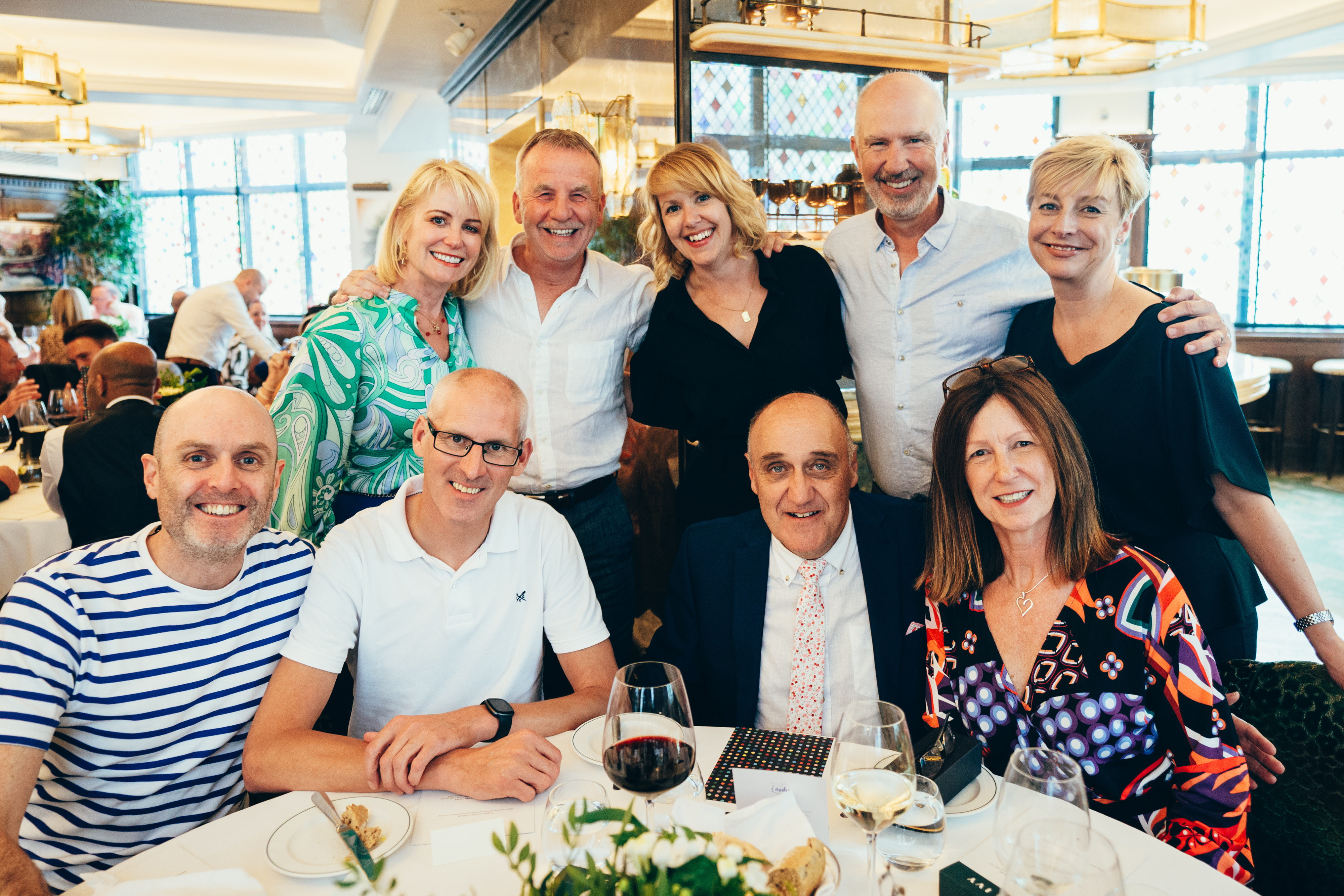 TIPTO 25th Anniversary Lunch The Ivy 4th July 2024 (c) Michael Newington Gray