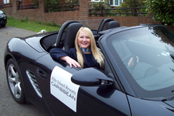 March Mystery Shopper winner Hannah Beveridge gets to grips with the Porsche Boxster