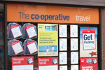 The Co-operative Travel, Westgate department store, Kings Lynn 
