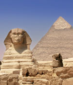 Egypt is the number one destination on Gazetteers.com w/e 14 Oct 2007.