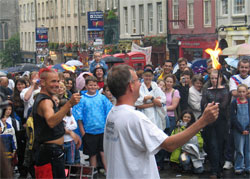 The Edinburgh Festival is held on the 3rd until the 25th August 
