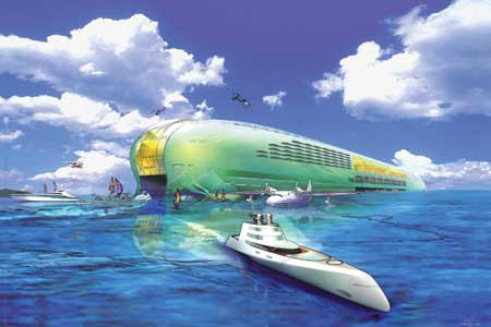 future sea land air transport travel look