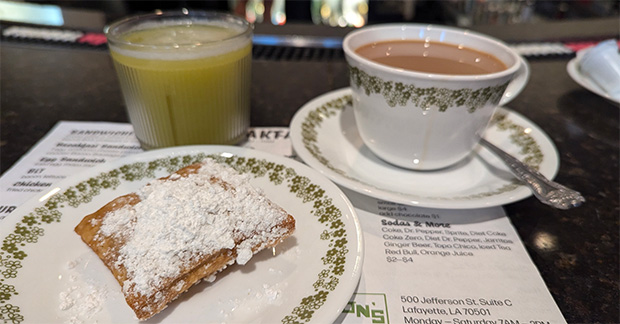 Fresh beignets at Ton_s, Lafayette. Credit_ Monica Meade_