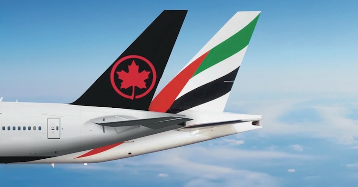 Air Canada and Emirates announce partnership