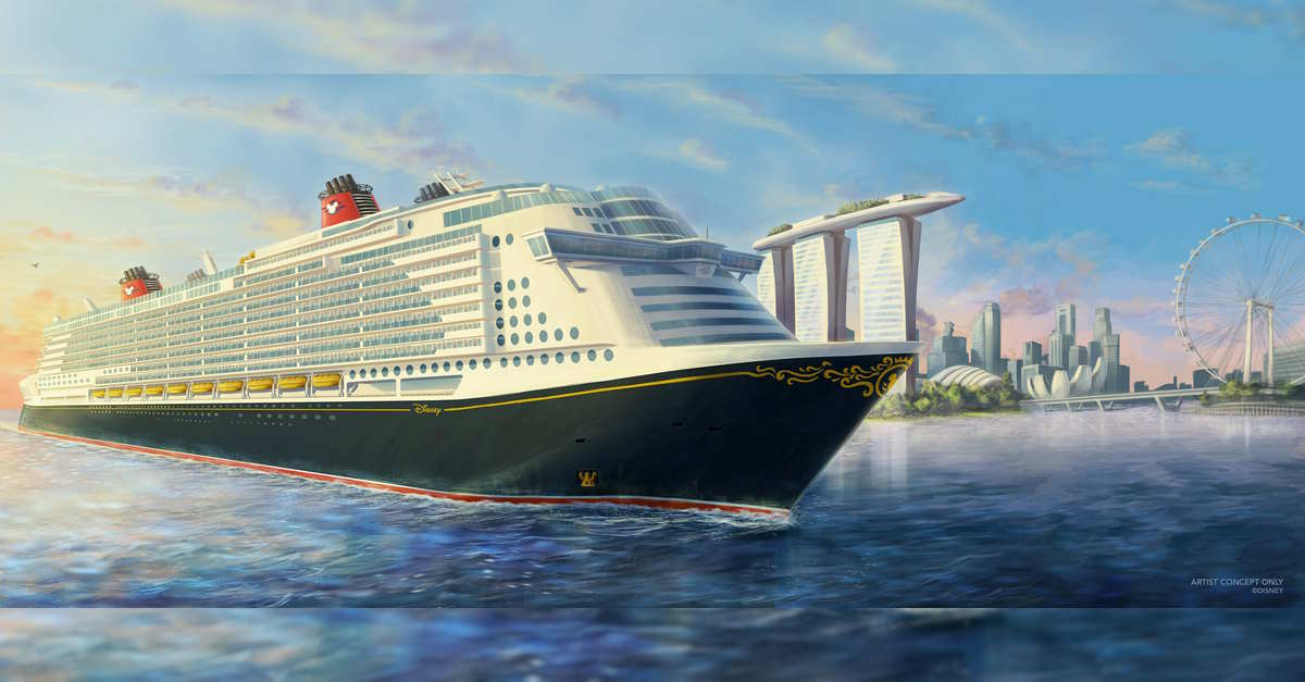 Disney Cruise Line to homeport new ship in Singapore from 2025