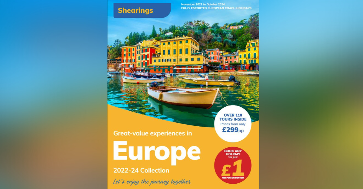 Shearings unveils 202324 European brochure with 16 new tours Travel