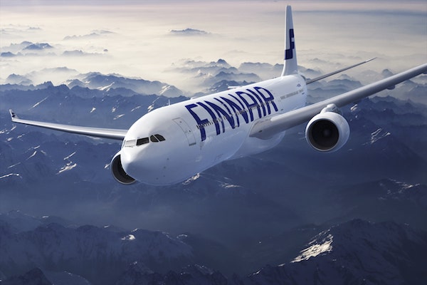 Finnair axes retail sales on flights in emissions-reduction move