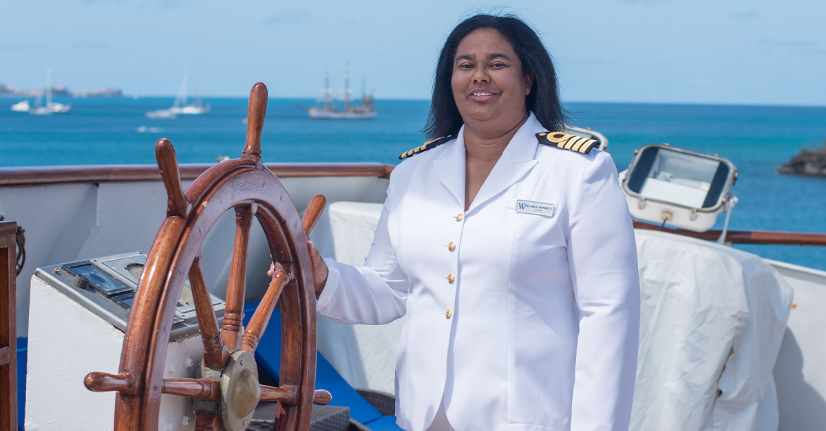 Q&A: Belinda Bennett, the first black female cruise ship captain