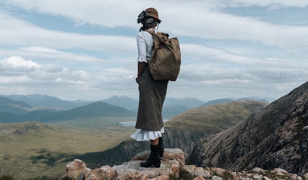 Elise Wortley in Scotland