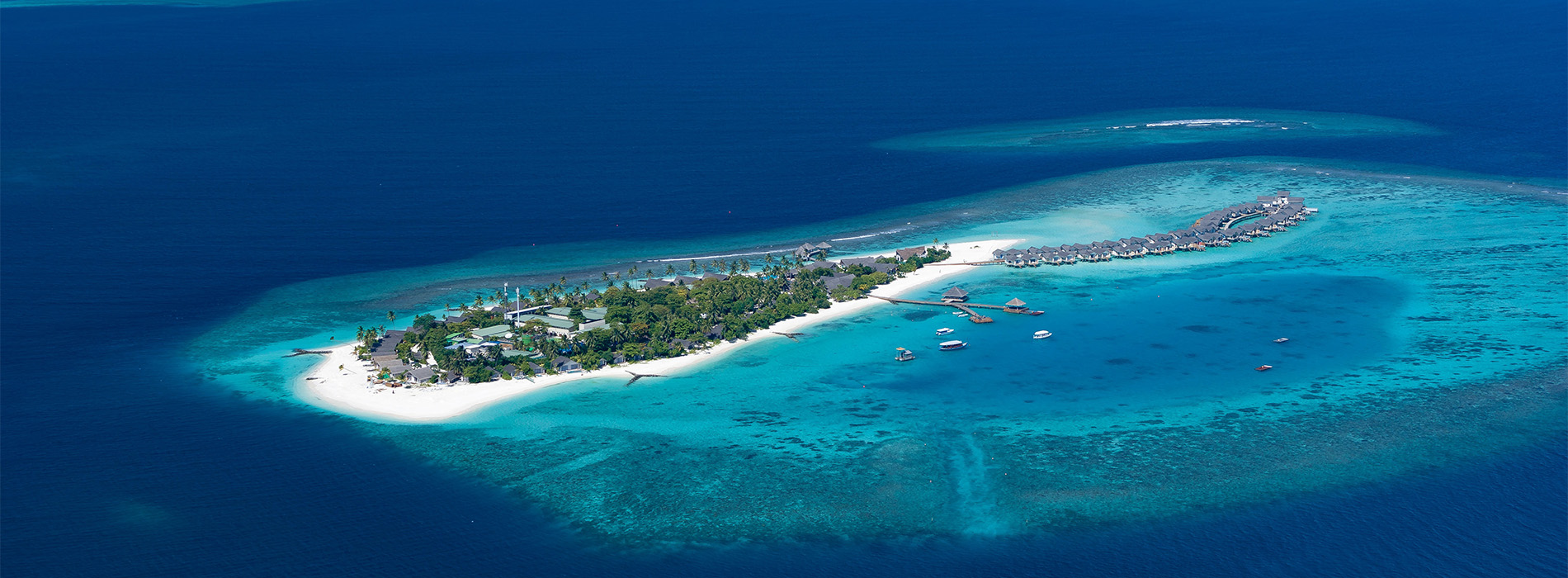 Enjoy a slower pace of life at smaller resorts in the Maldives