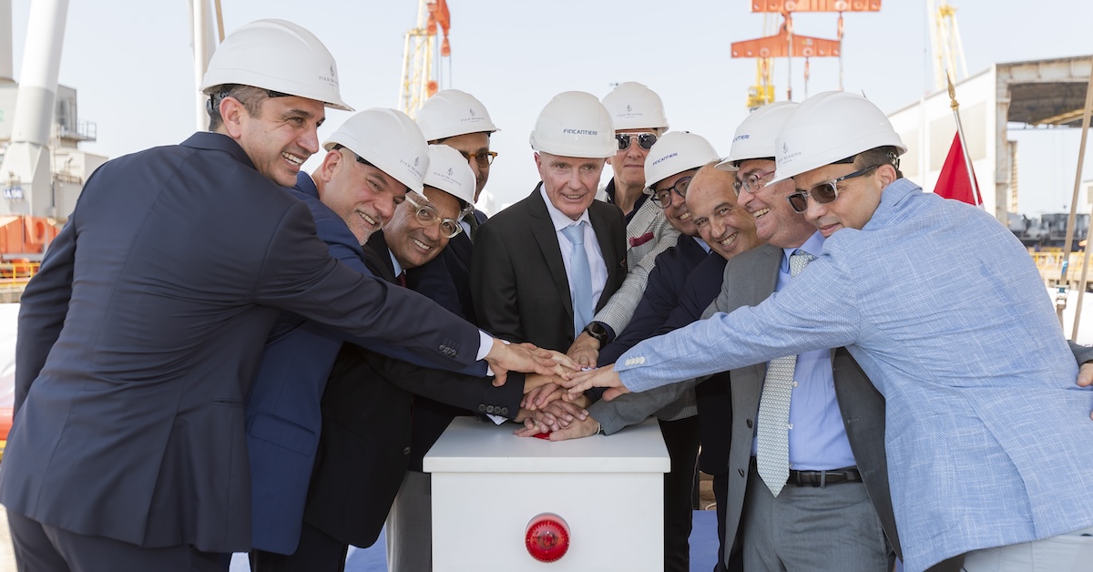 Four Seasons Yachts marks keel-laying of Four Seasons I