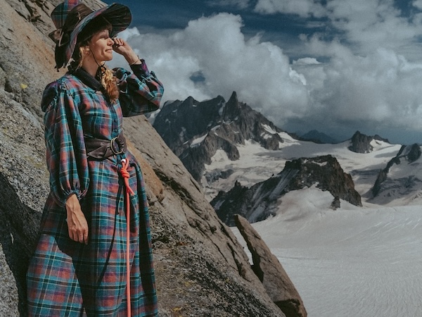 Elise Wortley on Mont Blanc. Credit: Grace Taylorson Smith Pritchard