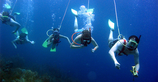 Saint Lucia Snuba diving