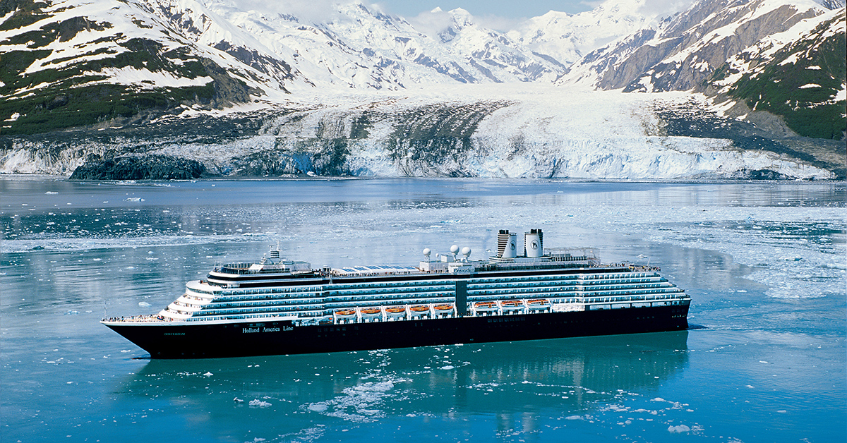 Win one of 10 Alaska cruises* for two with Holland America Line