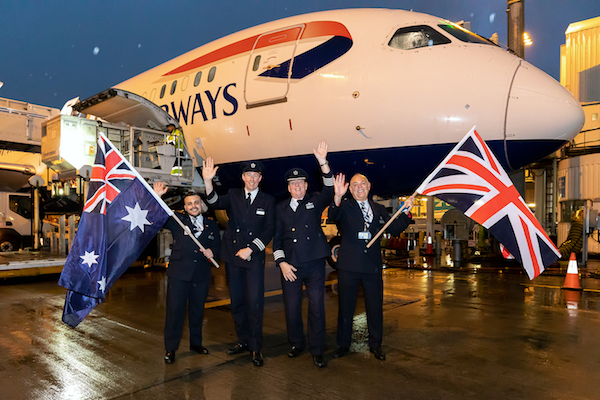 BA returns to kangaroo route after two years