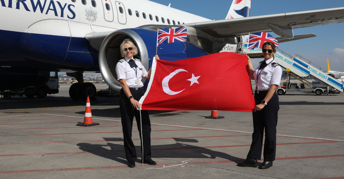 British Airways launches route to Turkish airport