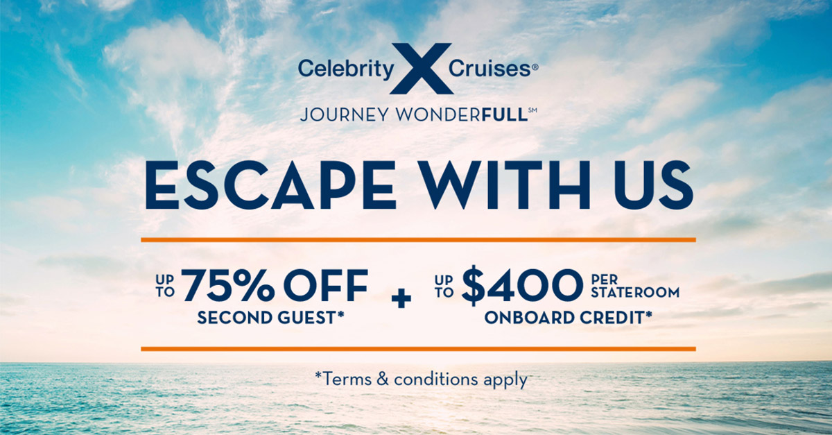 Agents targeted with £125,000 cash rewards in Celebrity Cruises wave push