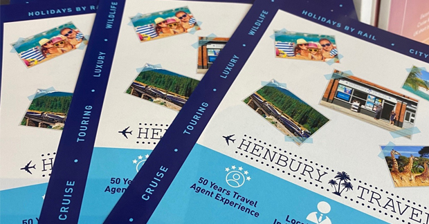 Henbury Travel in Macclesfield leaflets