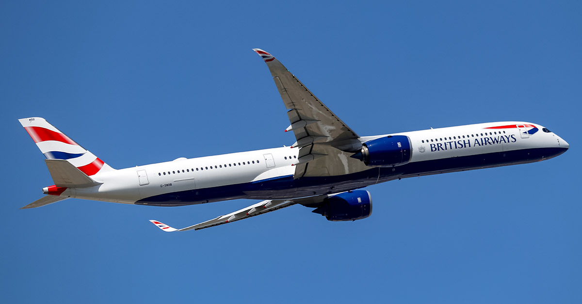 Ba Aircraft Tailfin Damaged In Aborted Landing 