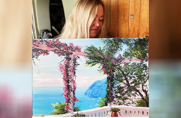 Olga Matveiuk Miles Morgan Travel painting