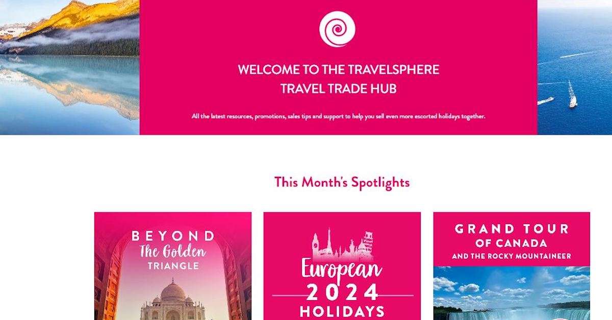 G Touring unveils Travelsphere and Just You agent hub