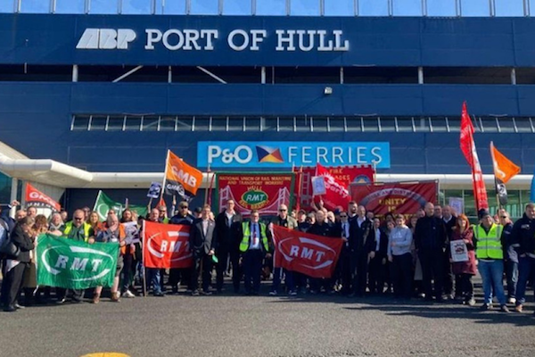 P&O Ferries sackings ‘last resort’ to save company, boss insists