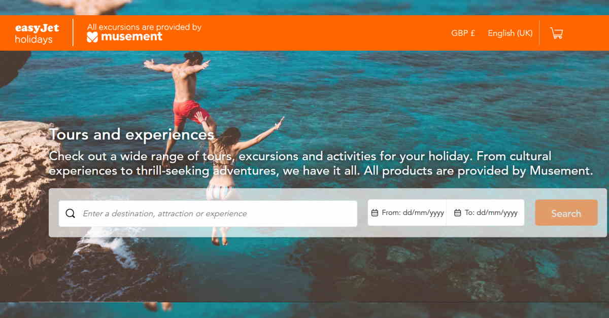 EasyJet holidays teams with Tui’s Musement on tours and activities offering