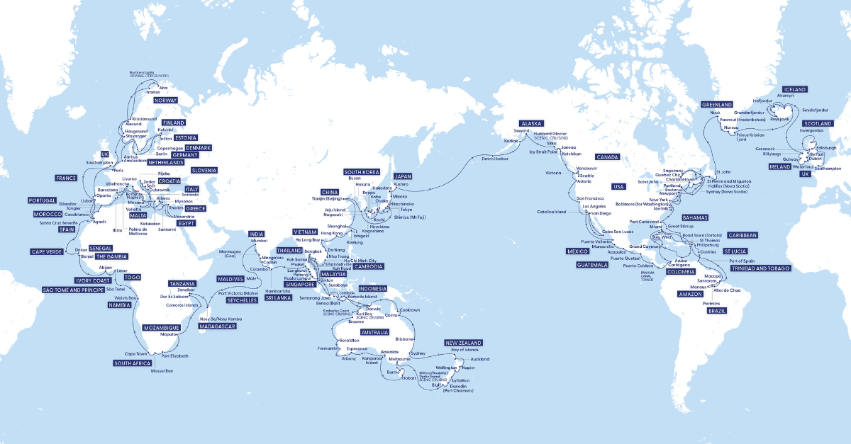 Explorations by Norwegian. Credit Cruise Club UK.