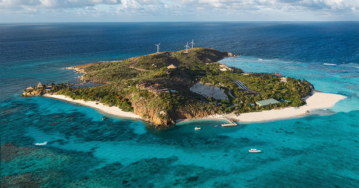 What’s it like to visit Richard Branson’s private Caribbean island?