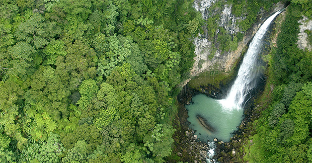 victoria falls aerial