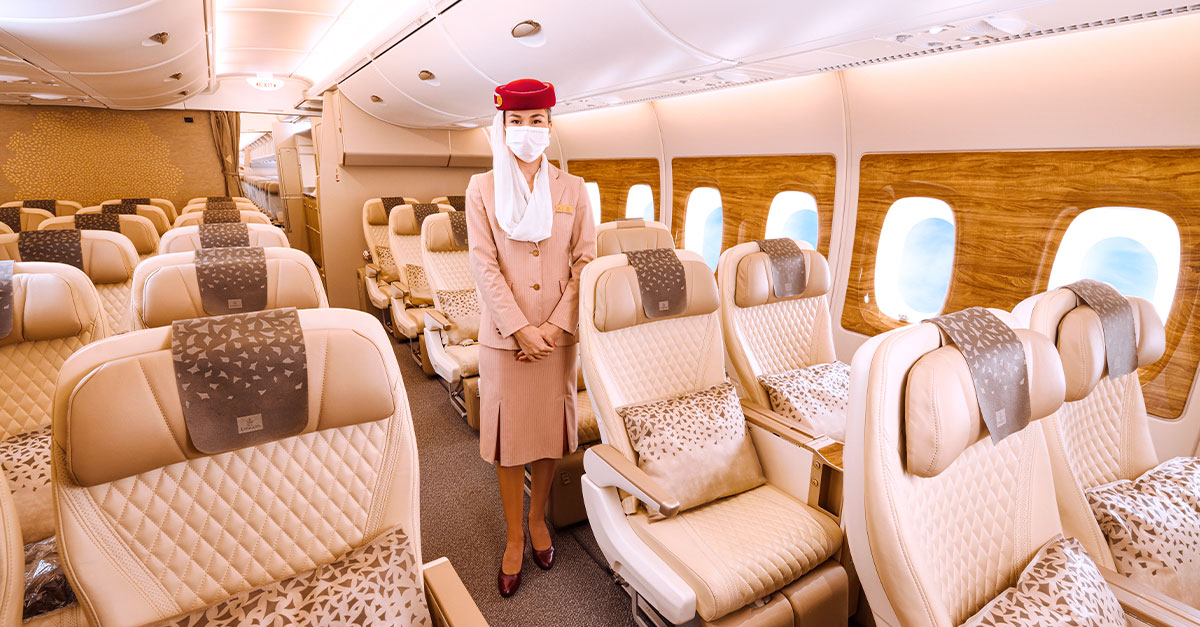 Emirates expands premium economy to London flights