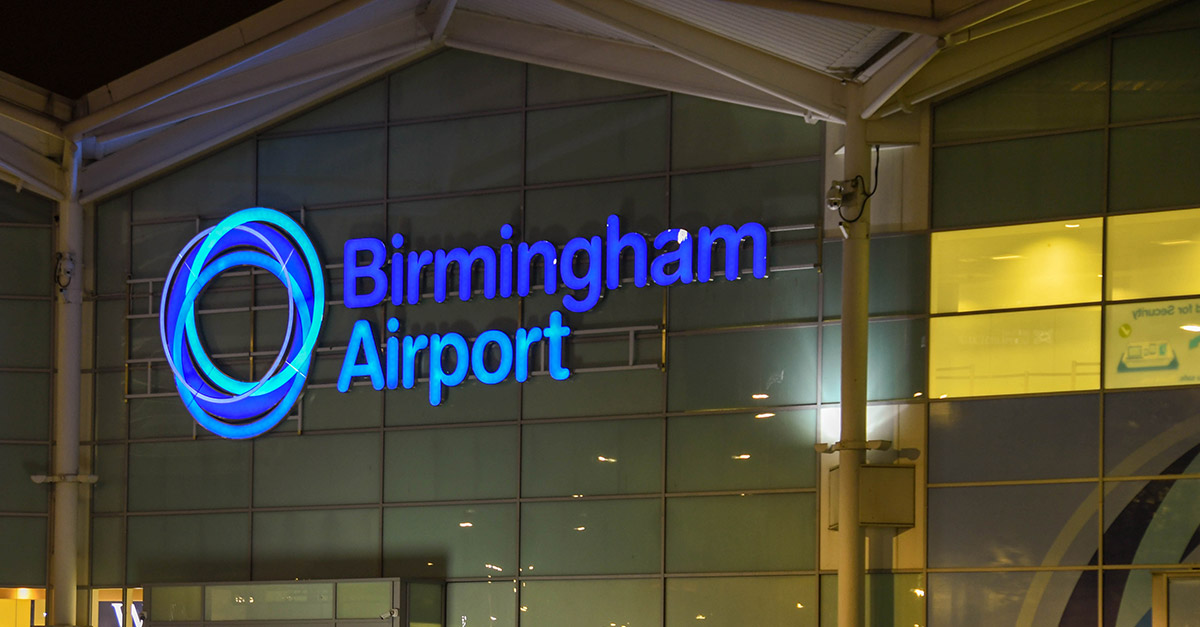 Birmingham airport suspends operations after security incident