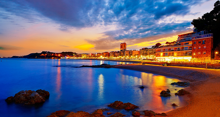 Costa Brava sunset