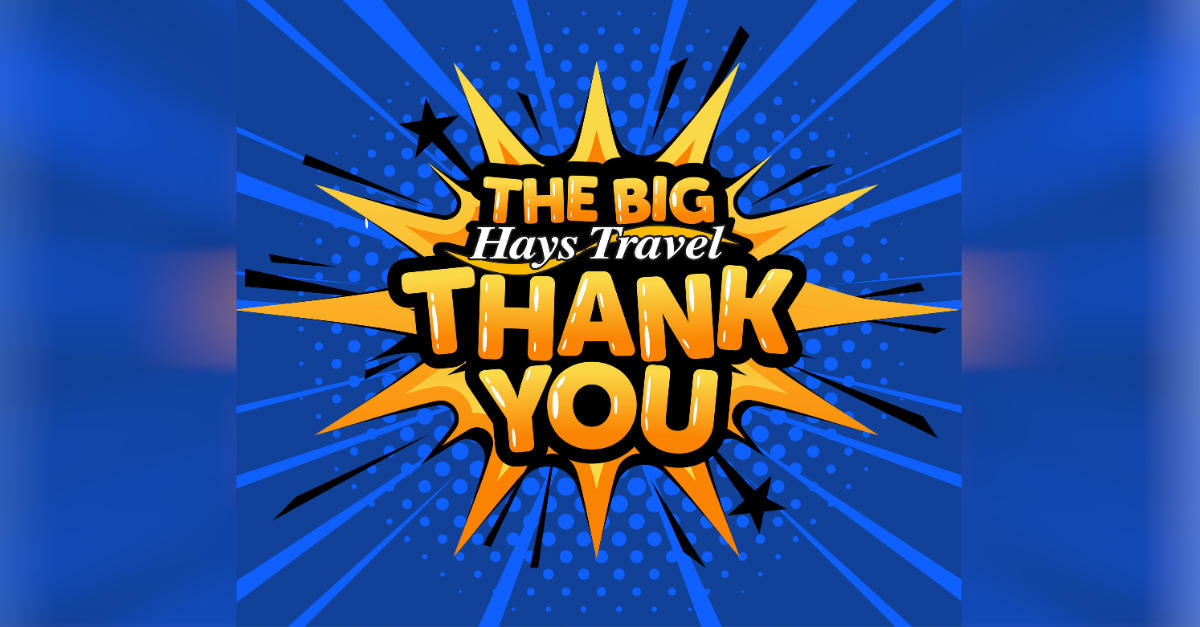 Hays Travel expands Big Thank You prize initiative