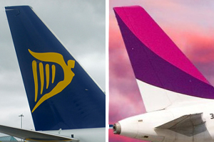 Ryanair and Wizz Air report rise in November carryings