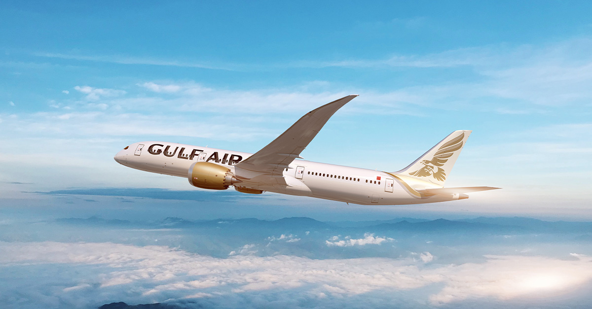 Gulf Air dreamliner