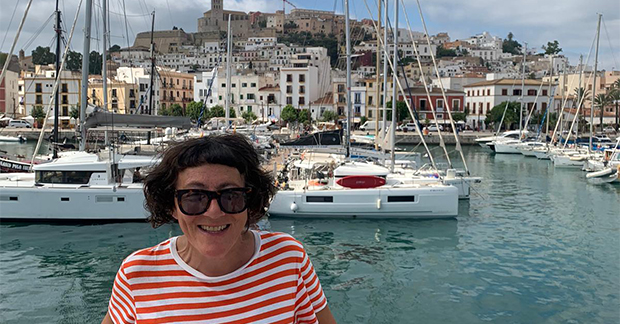 Yolanda on Ibiza Formentera ferry