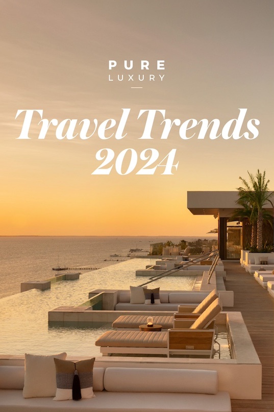 Pure Luxury Travel Trends 2024 brochure cover