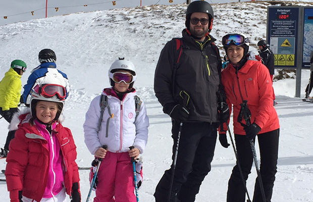 Amy Wood not just travel family ski