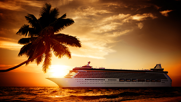Yacht Cruise Ship Sea Ocean Tropical Scenic Concept