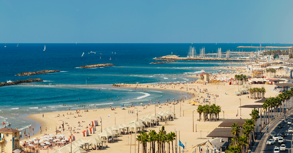 Soak up winter sun in Israel