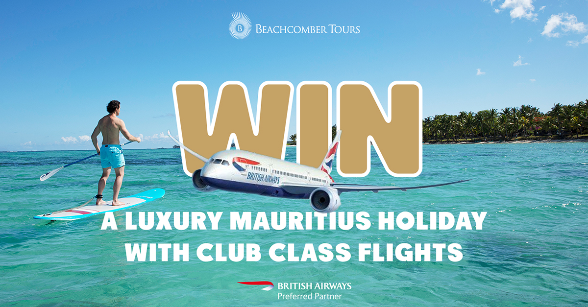 Win a luxurious Mauritius holiday with Beachcomber Tours and British Airways