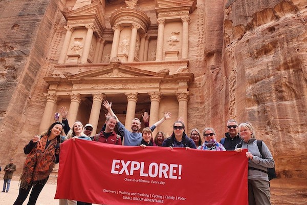 Explore fam trip in Petra