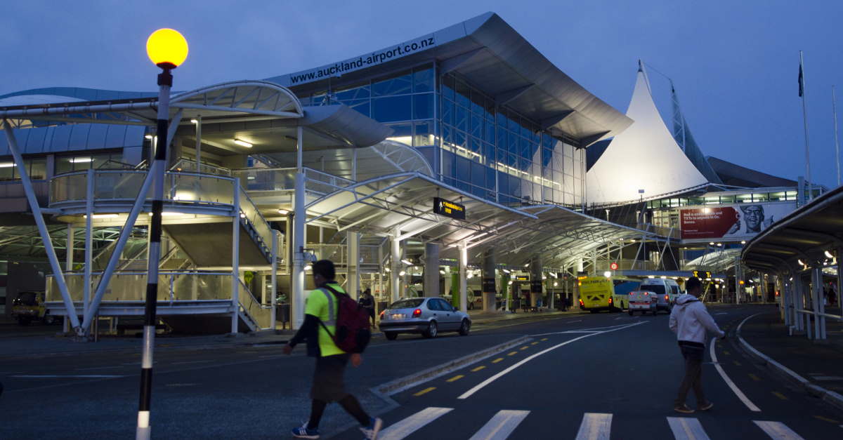 Auckland airport terminal under water as floods hit