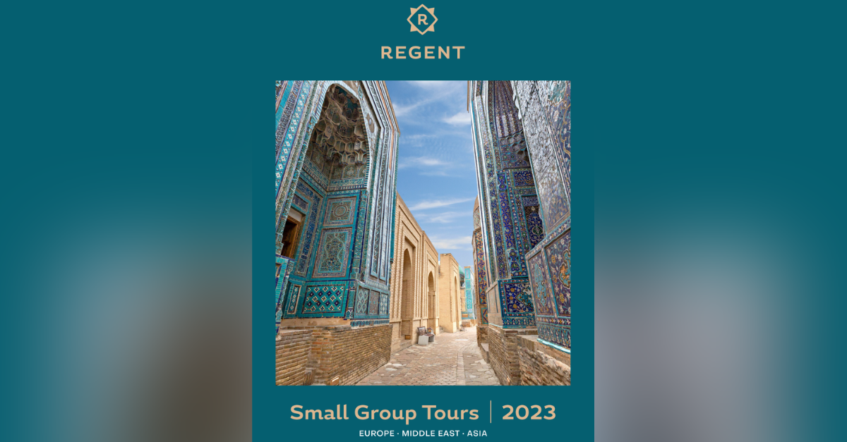 Regent unveils 2023 small group tour brochure