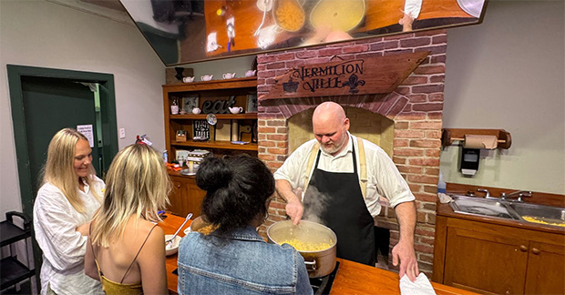 Vermilionville cooking demonstration. Credit_ Monica Meade